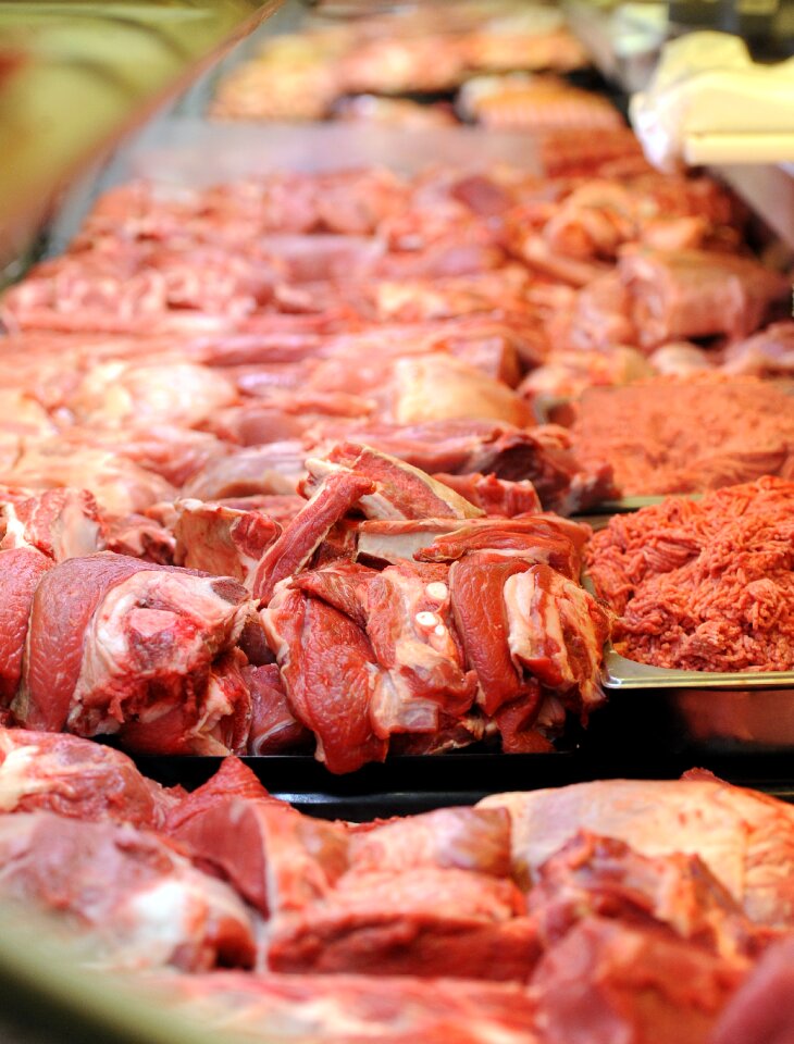 Eat barbecue market photo