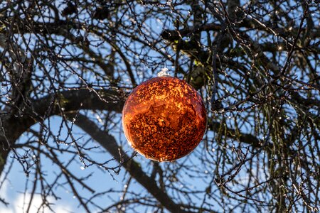 Tree decoration glitter