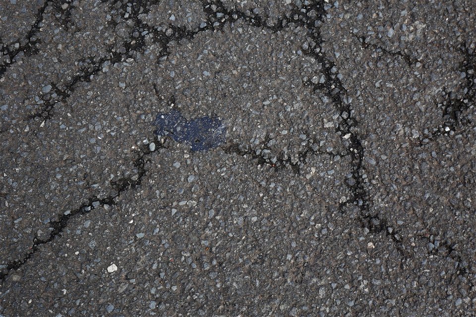 Road Asphalt Damaged photo