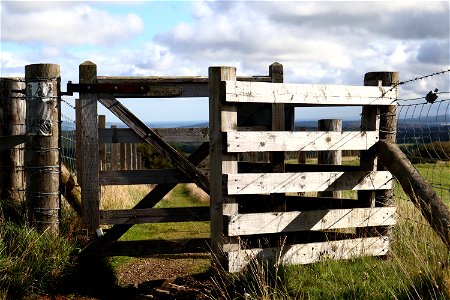 Fence Wooden Gate photo