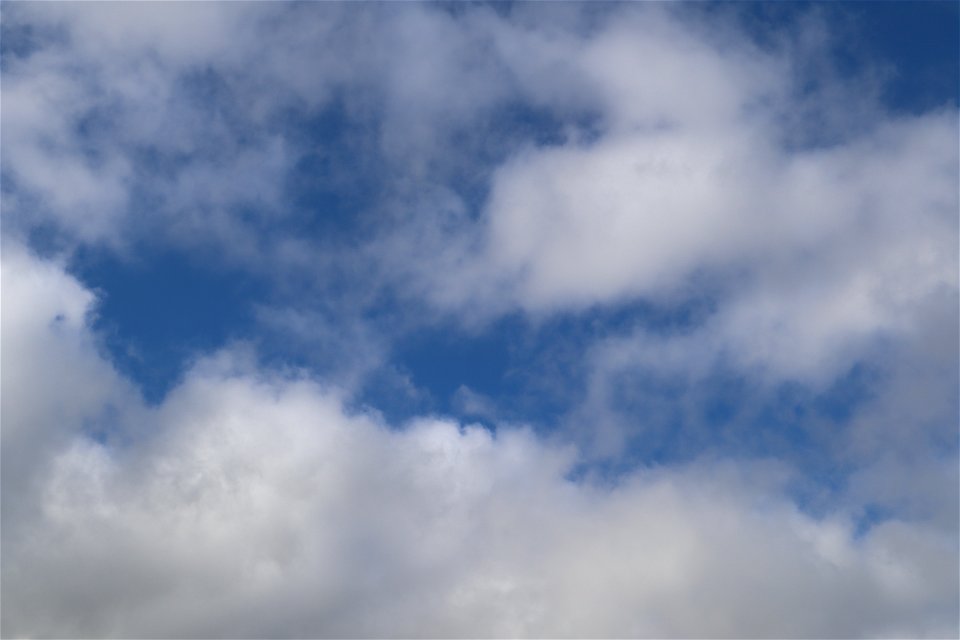 Sky Blue White Clouds
