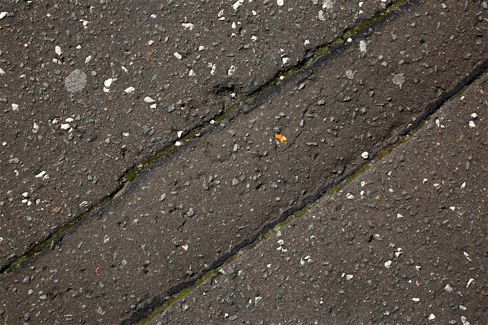 Road Asphalt Damaged photo