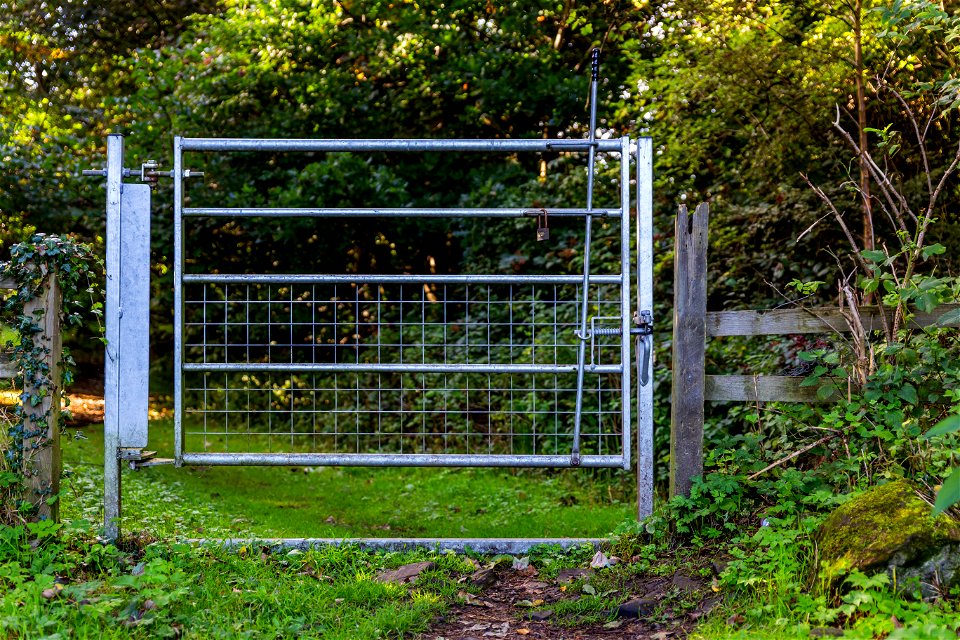 Fence Metal Gate photo