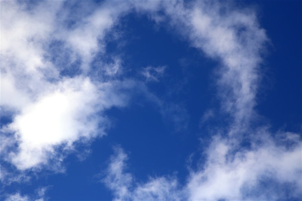 Sky Blue White Clouds