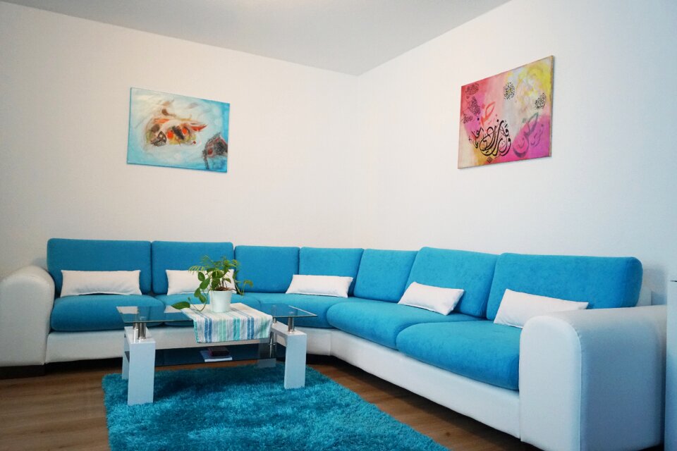 Within luxury apartment