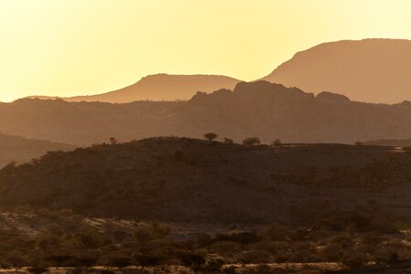 Sky landscape silhouette photo