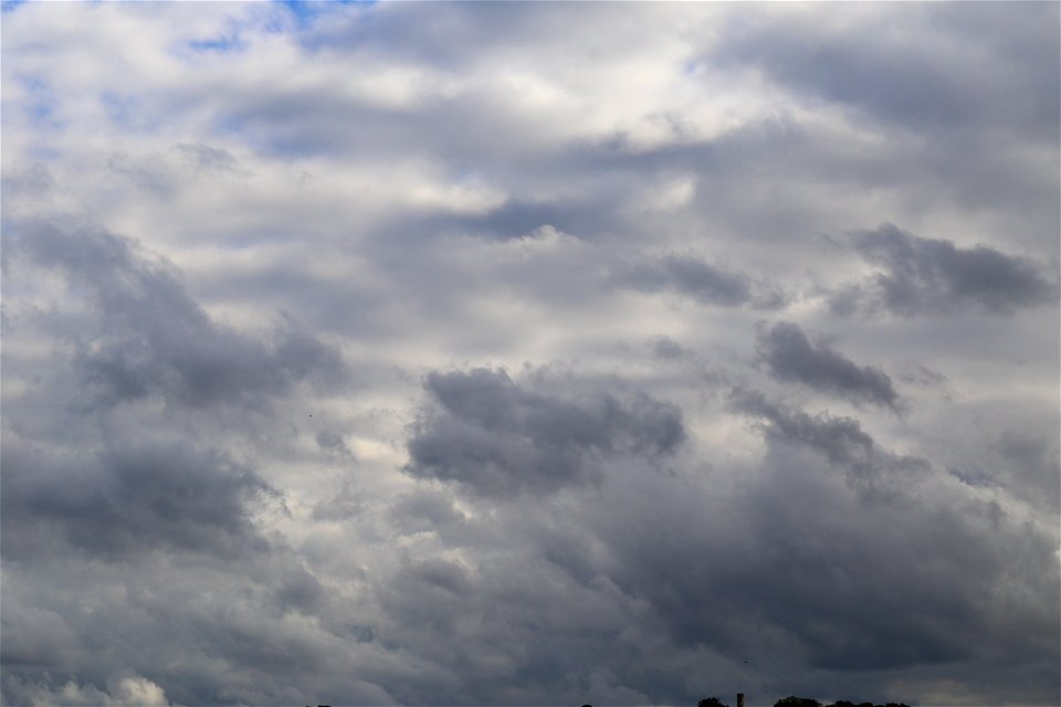 Sky Blue Dramatic Clouds
