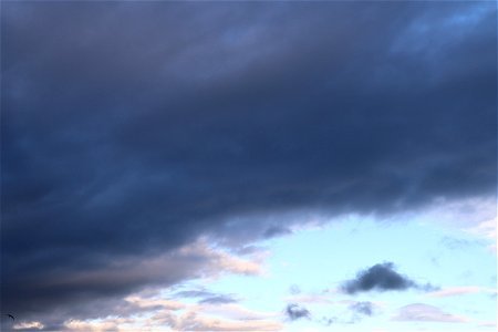 Sky Blue Dramatic Clouds