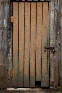 Door Wooden Old photo