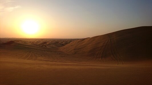 Desert arab emirates sand photo