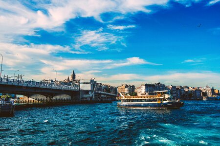 Sea ferry tourism