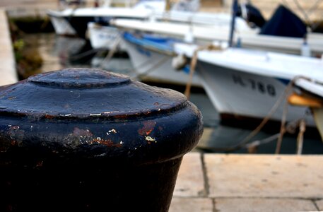 Wharf steel metal photo