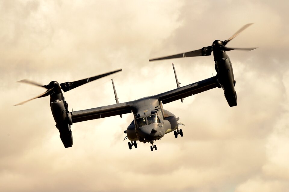 Cv-22b flight airplane