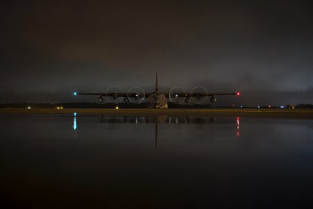 Airplane lockheed hc-130j