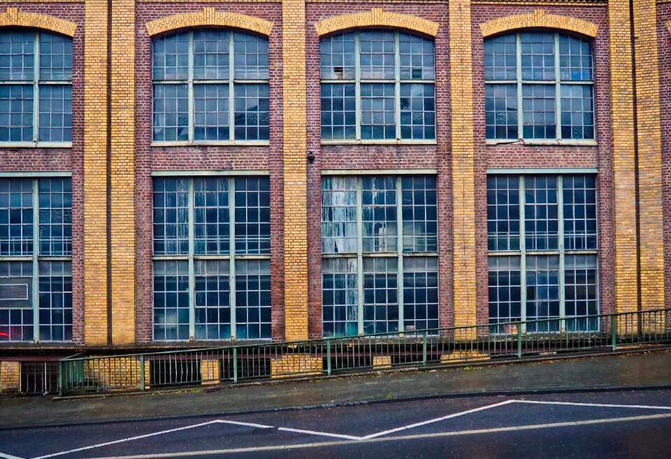 Facade industry building