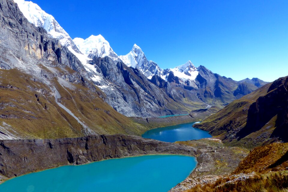 Glacier snow mountains