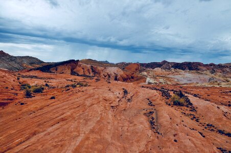 National park nevada color
