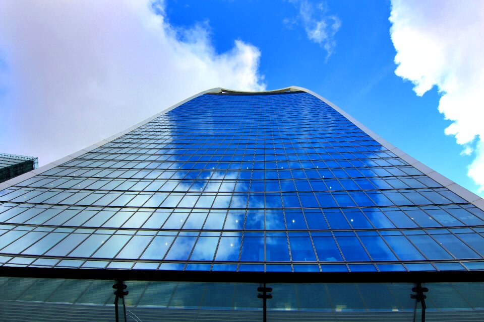 The walkie talkie building cityscape tower