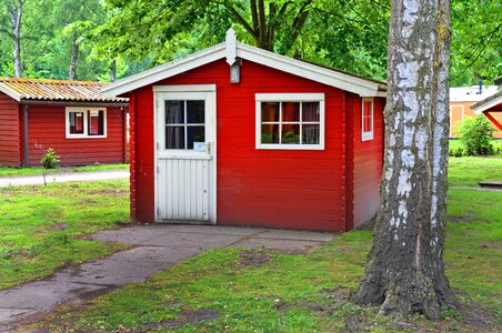 Cottage bungalow holiday house photo