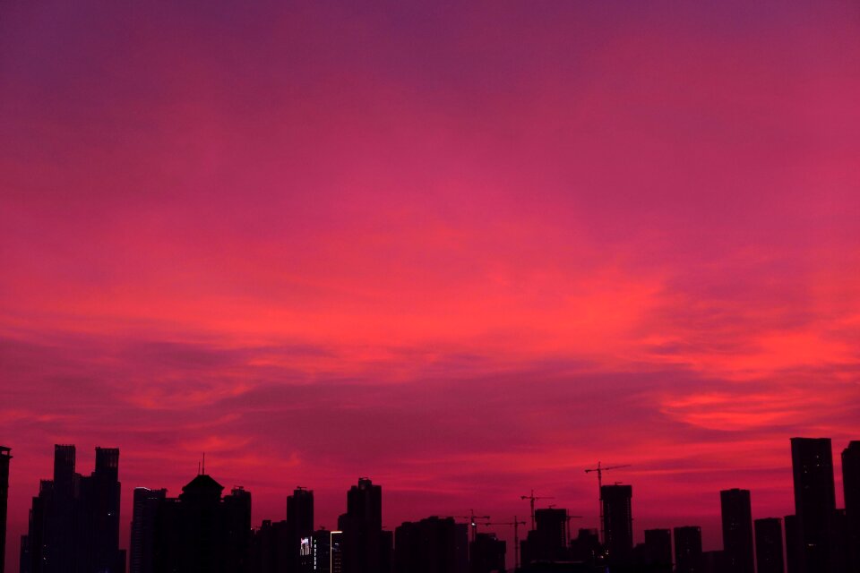 Life shenzhen sunset
