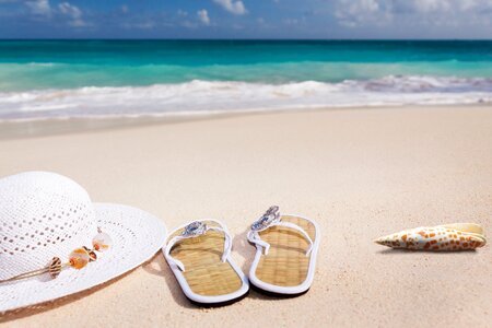 Sand beach vacations caribbean photo