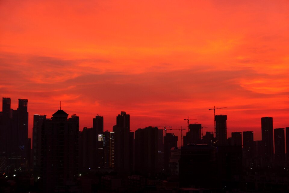 Life shenzhen sunset