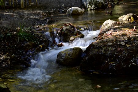 Flowing water waterfall river photo