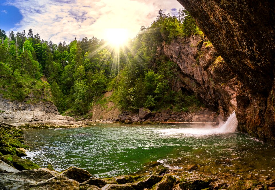 Sunbeam waters idyll
