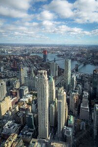 Manhattan architecture panorama photo