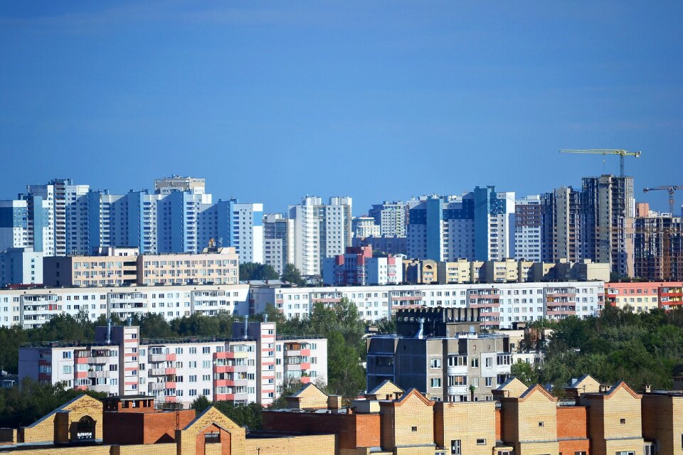Urban buildings horizon