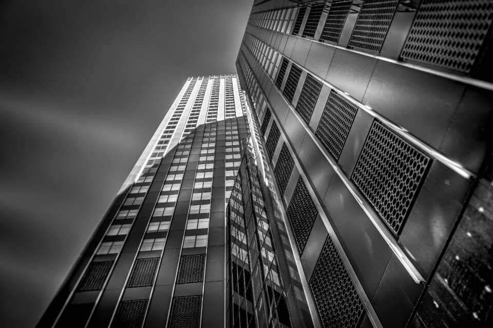 City urban buildings