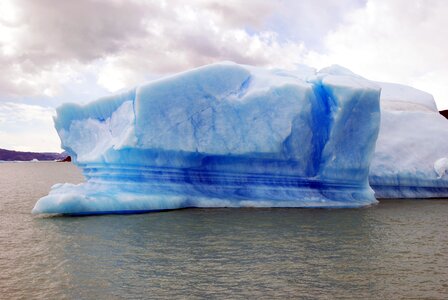 Ice lake iceberg