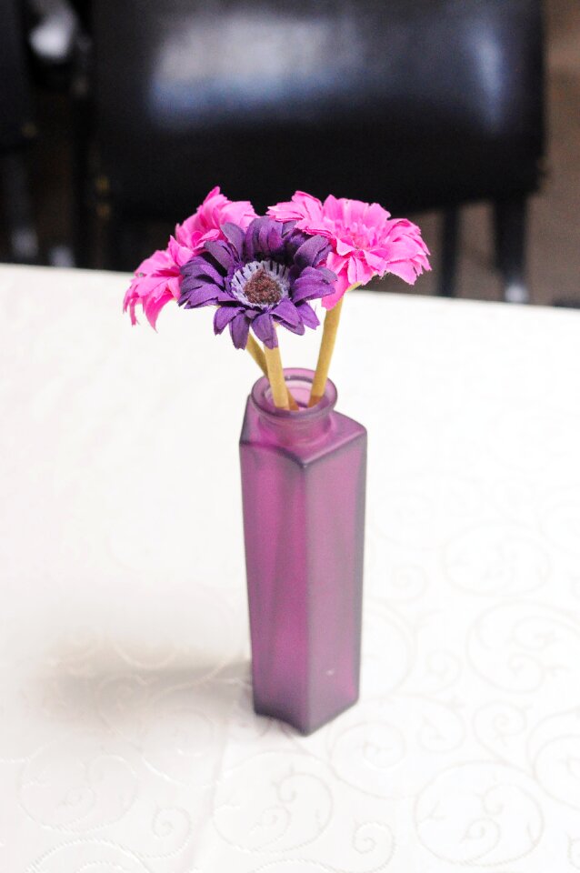 Pink decoration plastic