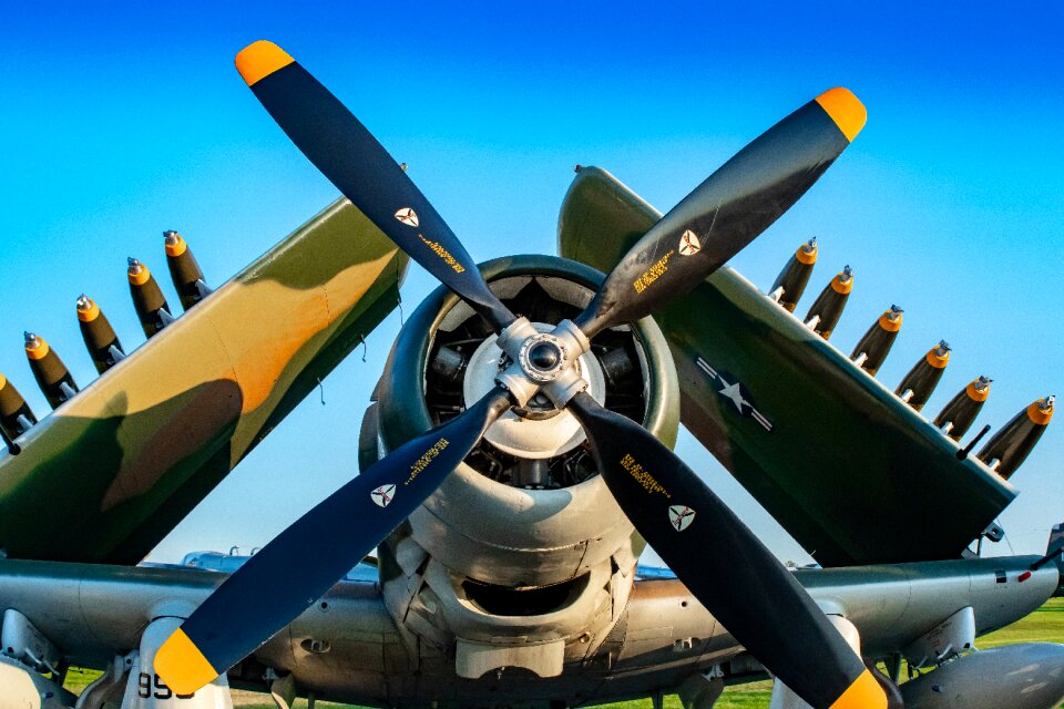Fighter airplane aviation