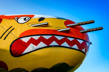 Fighter airplane aviation