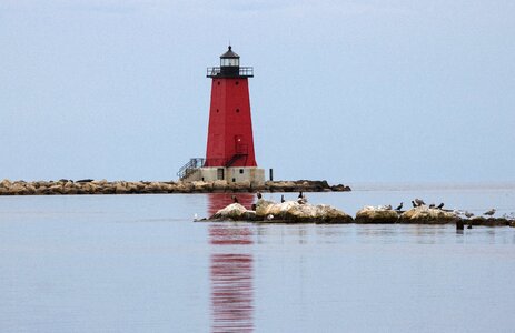 Rocky shore water