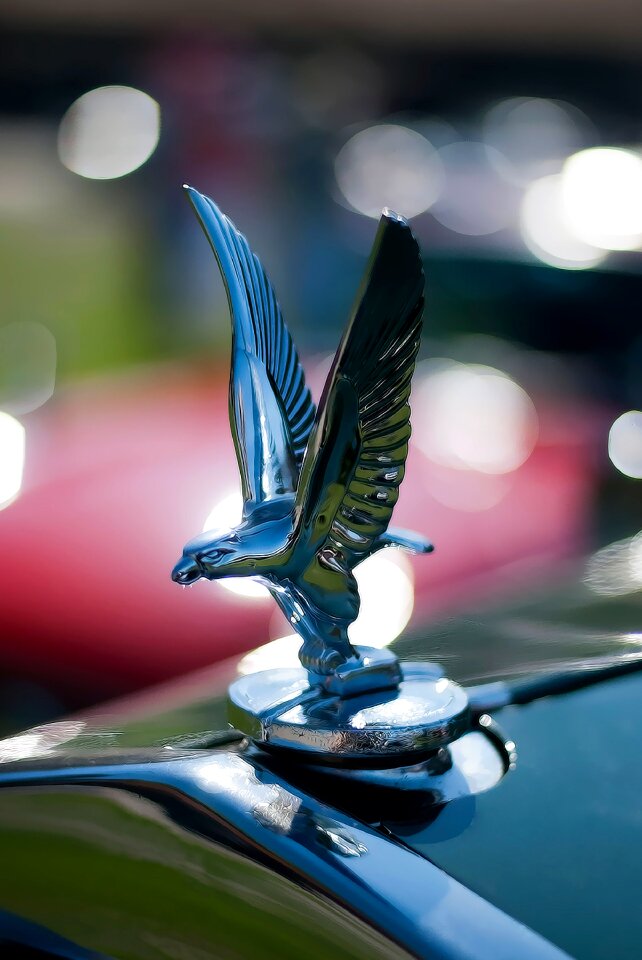 Oldtimer automotive chrome
