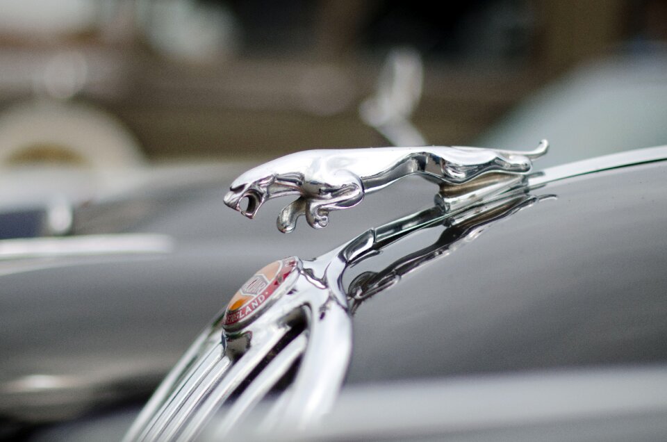 Oldtimer automotive chrome