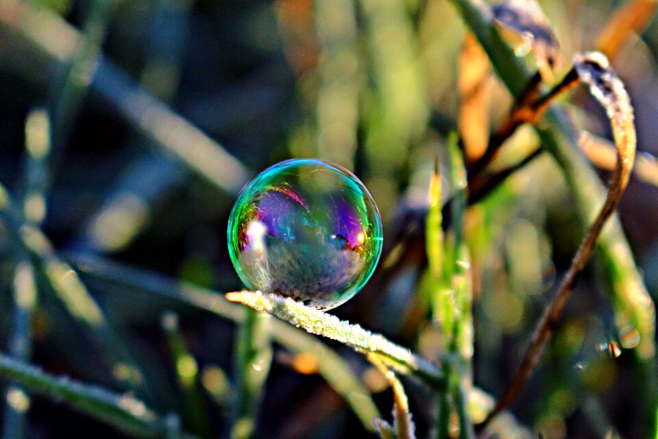 Ball eiskristalle ice