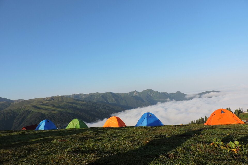 Travel outdoors hike