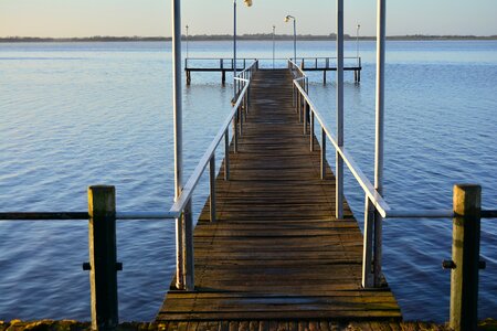Laguna wooden pier view