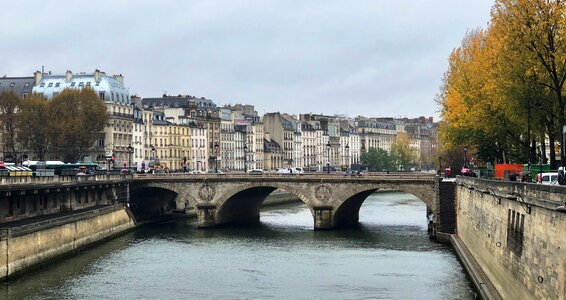 Pont saint-michel river seine bridge photo