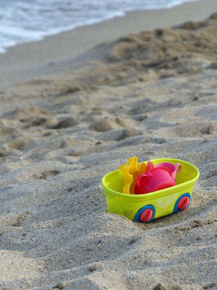 Play sand wagon