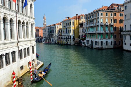 Italy gondola construction photo