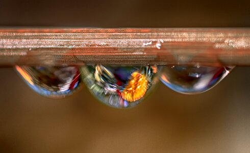 Beaded droplets color
