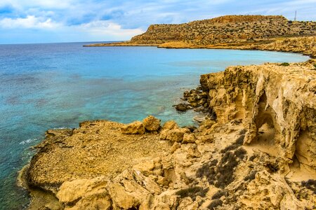 Nature sea rock photo