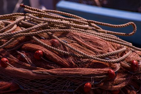 Fishing net port harbor