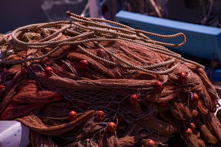 Fishing net port harbor