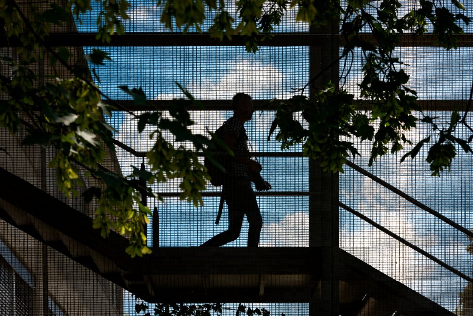 Architecture person building