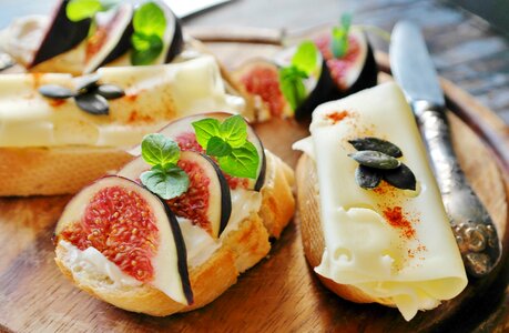 Bread baguette eat